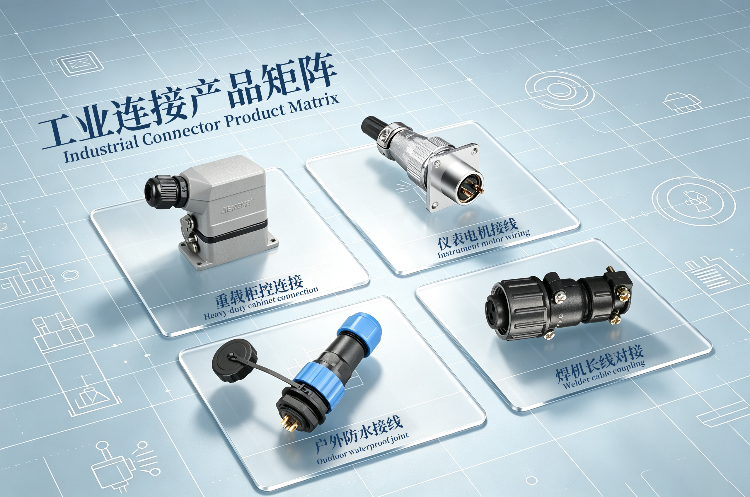 航空插頭，防水航空插頭，重載連接器，圓形連接器